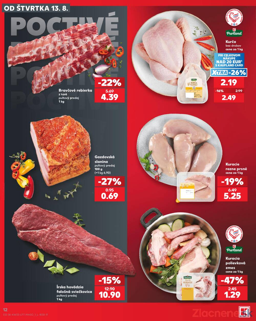 Kaufland 13.8. - 19.8. - Kaufland Bratislava - Bory