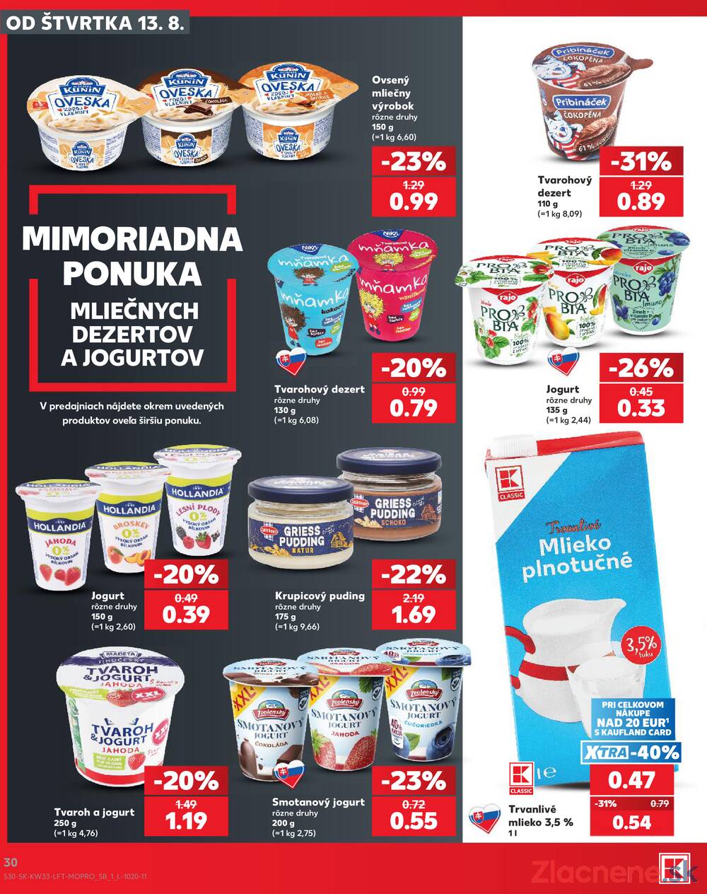Kaufland 13.8. - 19.8. - Kaufland Bratislava - Bory