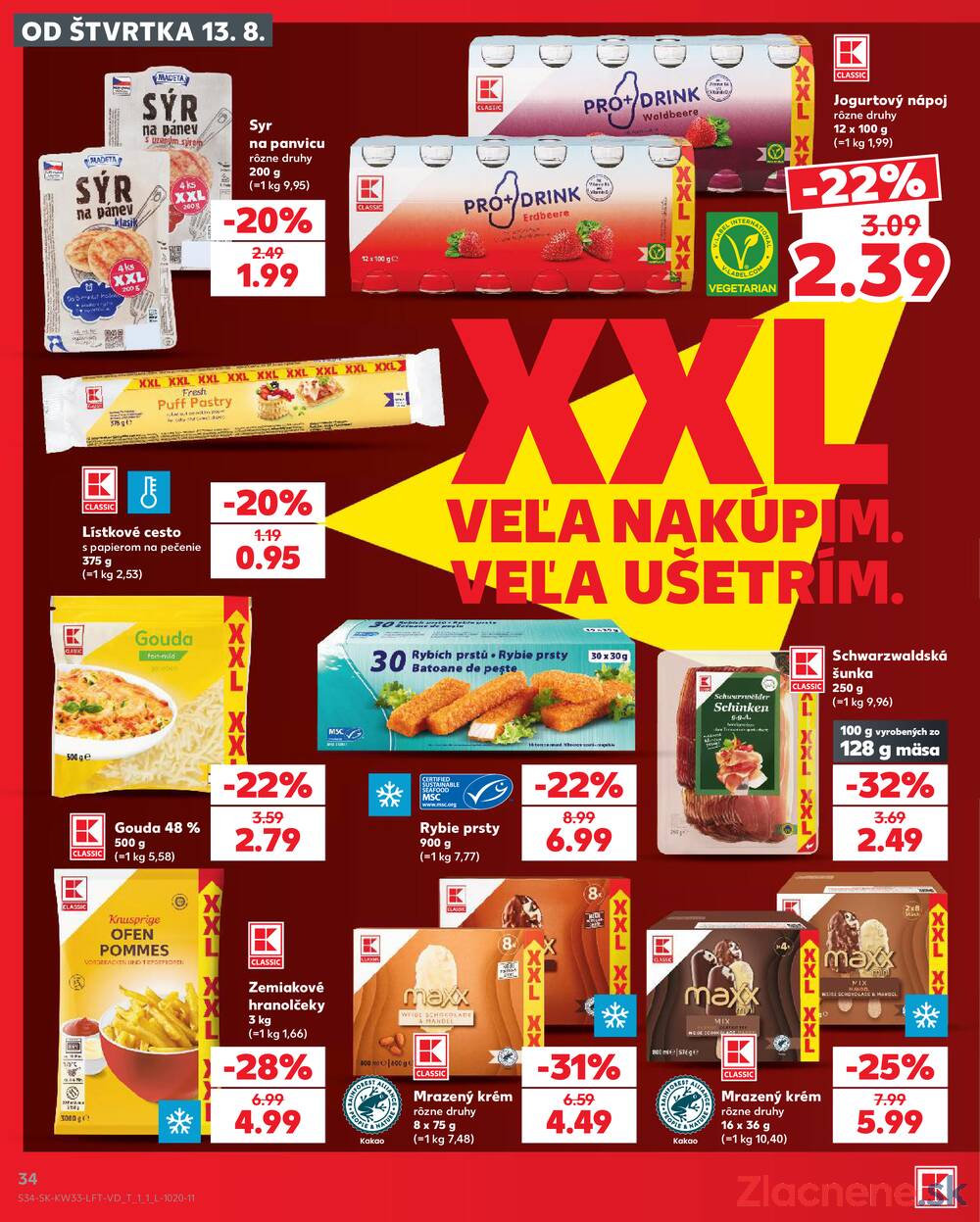 Kaufland 13.8. - 19.8. - Kaufland Bratislava - Bory