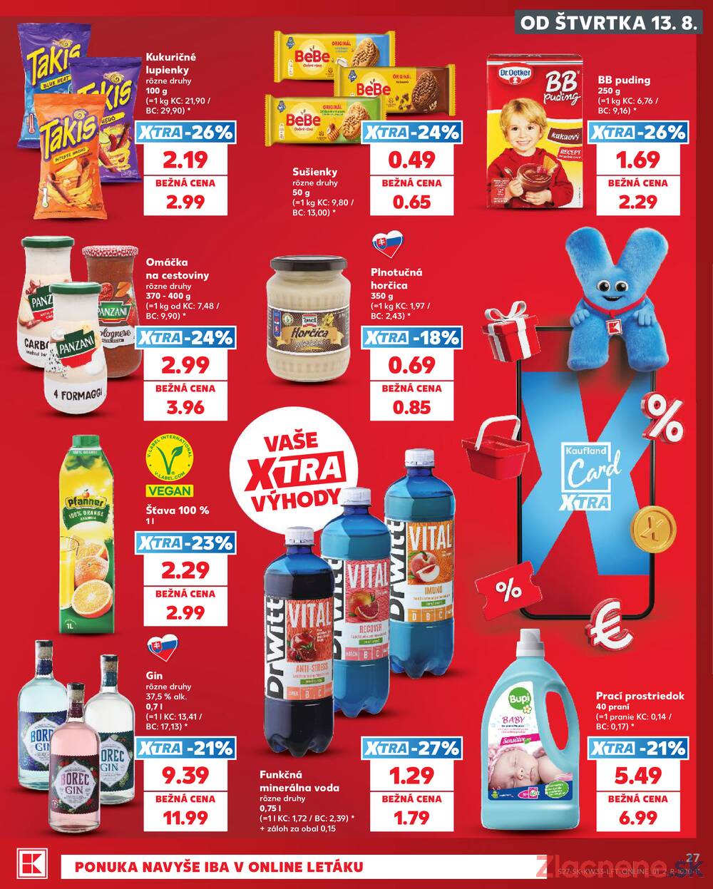 Kaufland 13.8. - 19.8. - Kaufland Trnava - Nová ul.