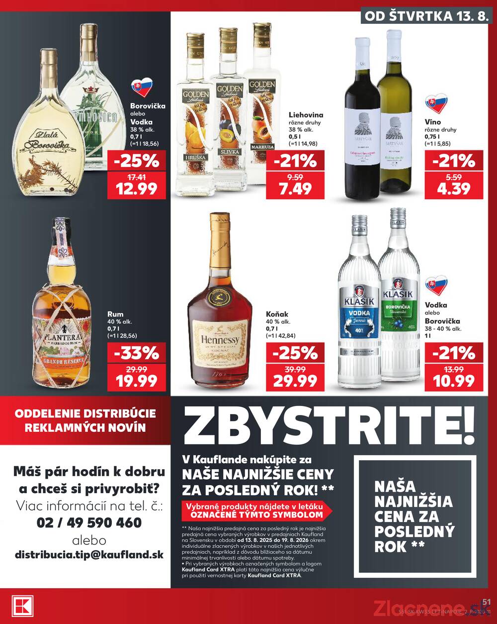 Kaufland 13.8. - 19.8. - Kaufland Trnava - Trstínska cesta