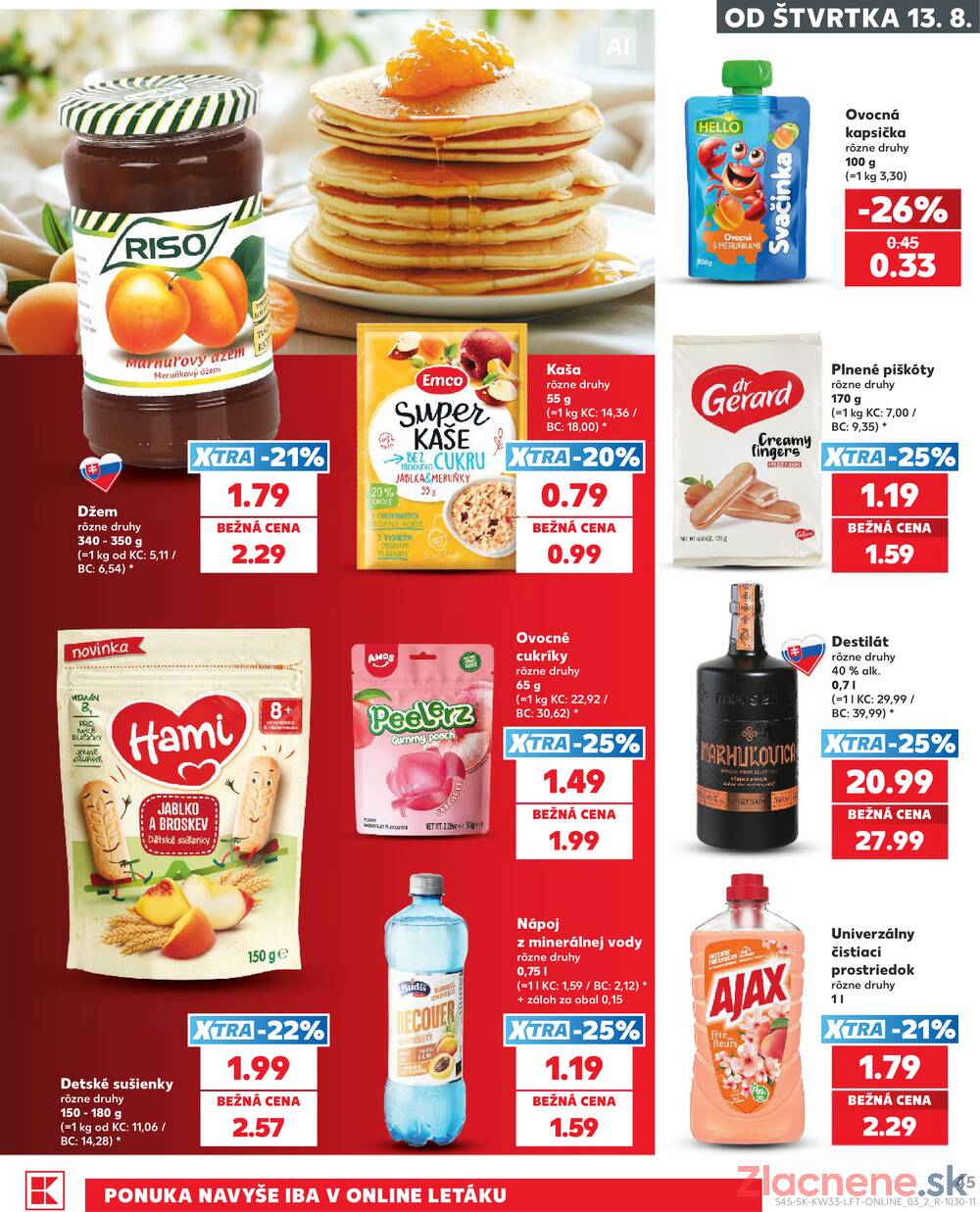 Kaufland 13.8. - 19.8. - Kaufland Košice - Nad Jazerom