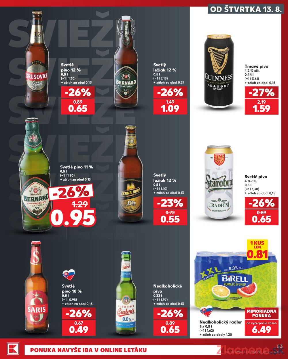 Kaufland 13.8. - 19.8. - Kaufland Trnava