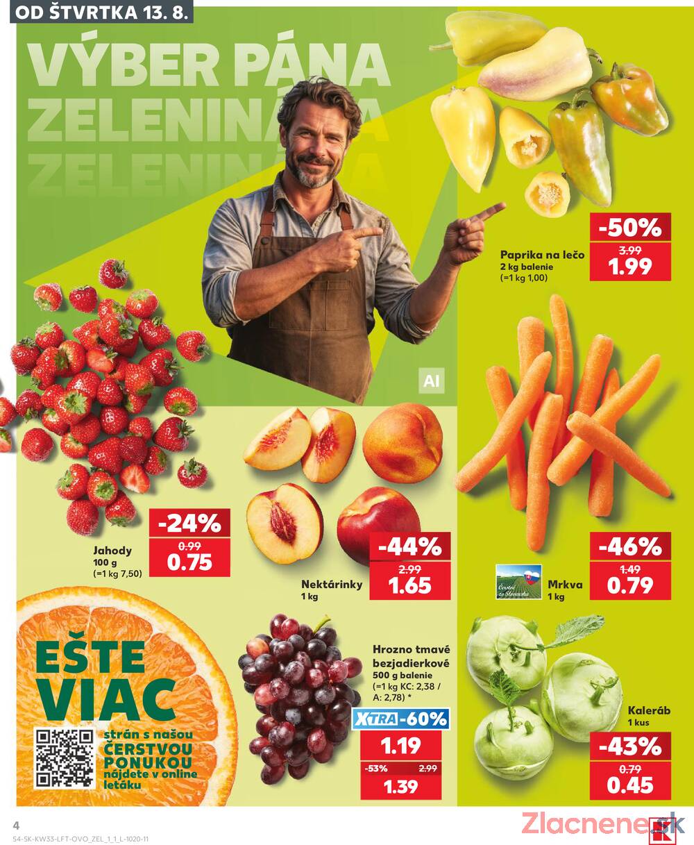 Kaufland 13.8. - 19.8. - Kaufland Žilina