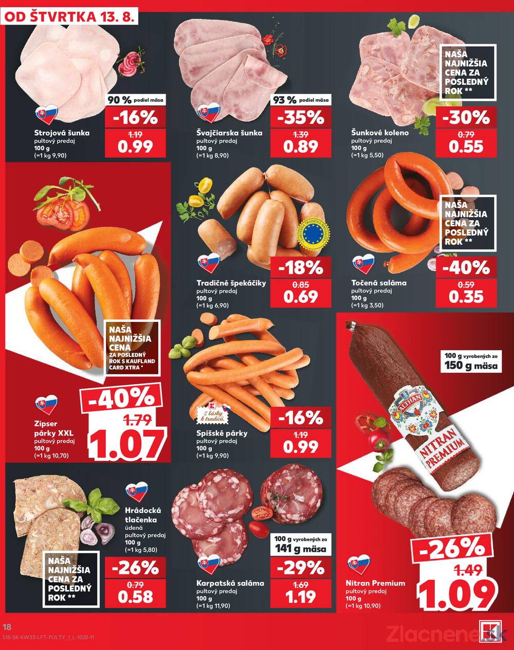 Kaufland 13.8. - 19.8. - Kaufland Žilina