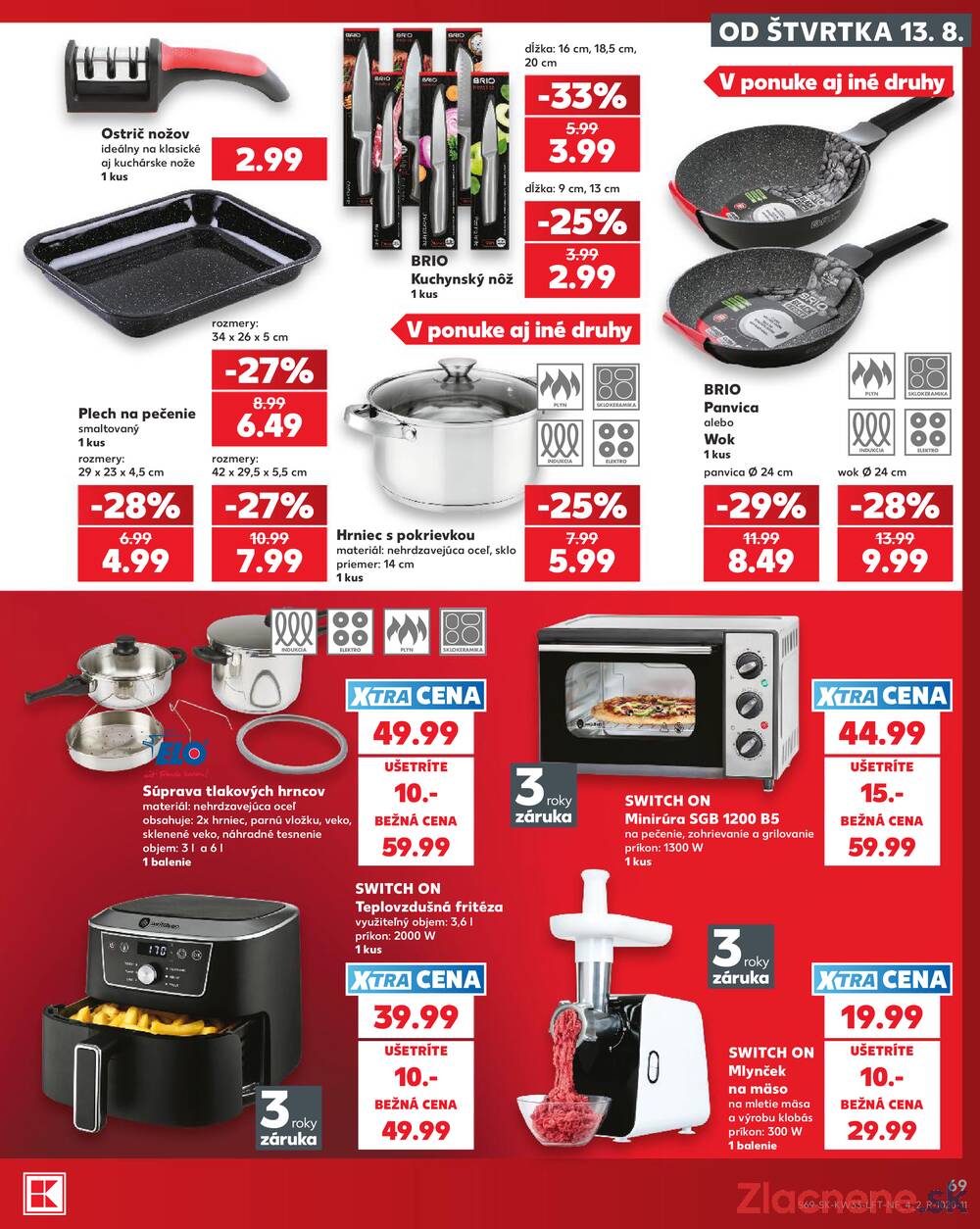 Kaufland 13.8. - 19.8. - Kaufland Žilina