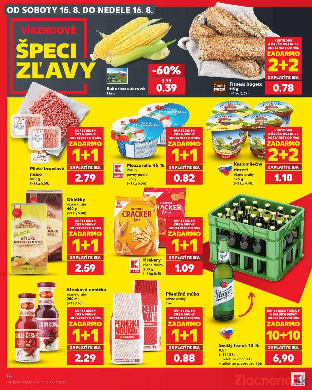 Kaufland 13.8. - 19.8. - Kaufland Žilina