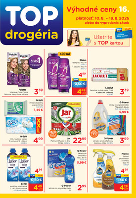 TOP drogerie : 1 leták