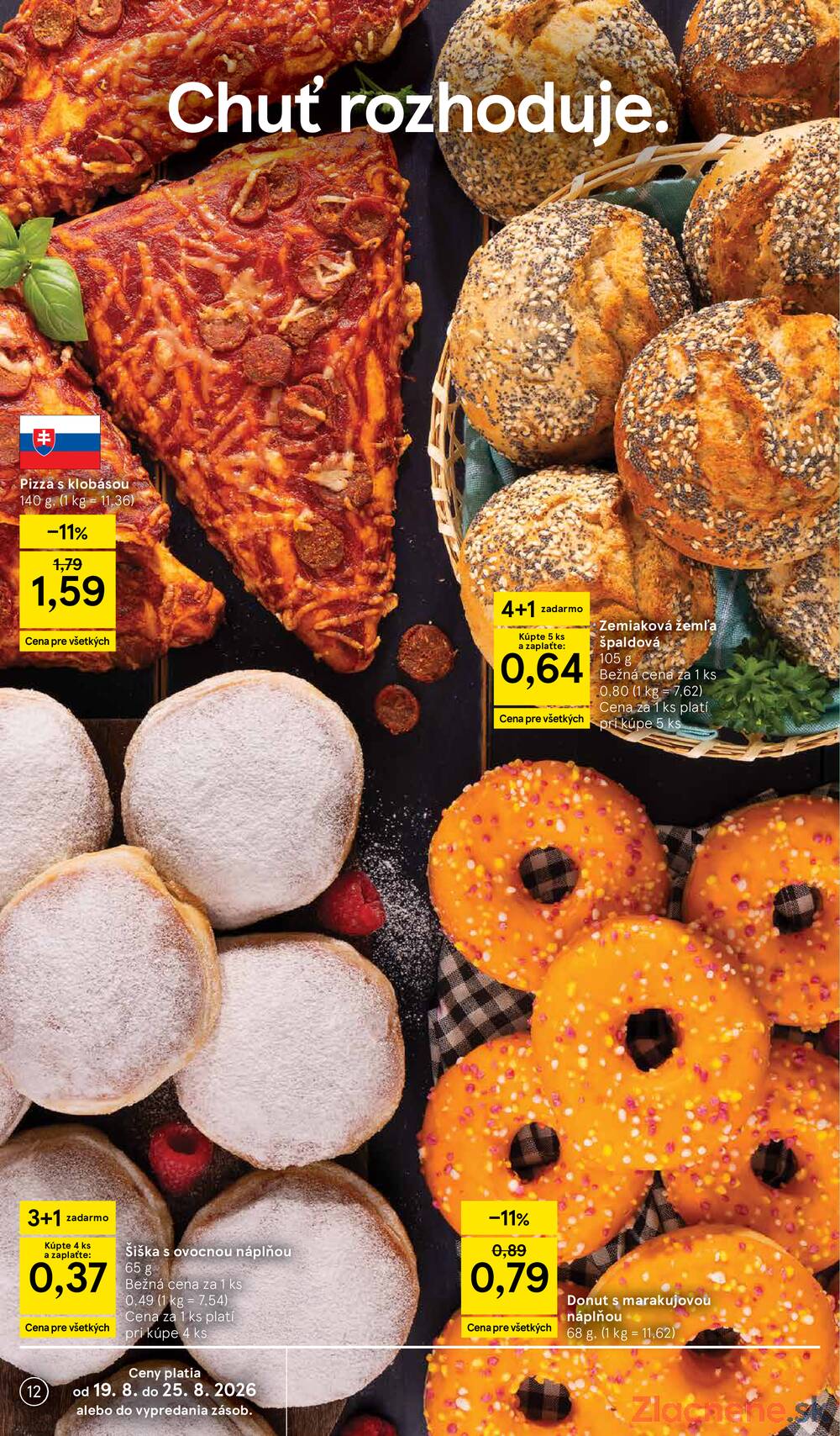 Leták Tesco - Tesco supermarkety od 19.8. do 25.8.2026 - strana 12