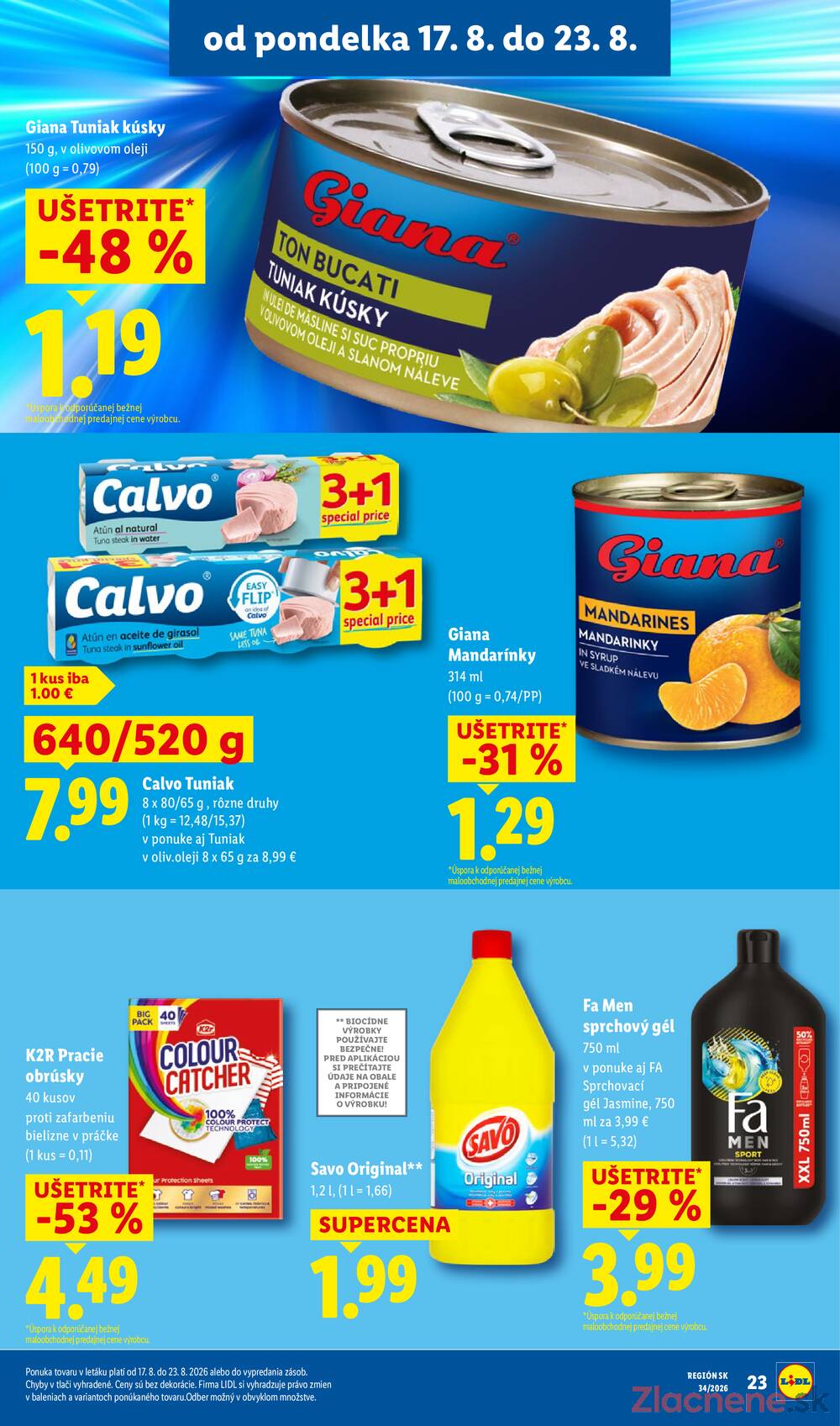 Lidl do 23.8.