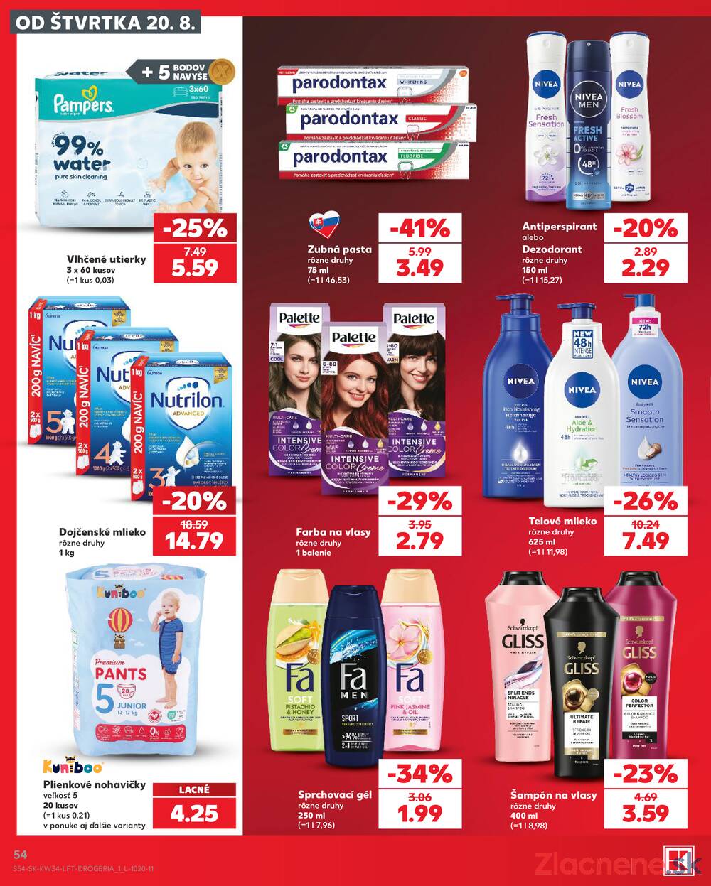 Leták Kaufland - Kaufland 20.8. - 26.8. - Kaufland Detva - strana 54 Leták Kaufland - Kaufland 20.8. - 26.8. - Kaufland Detva - strana 54