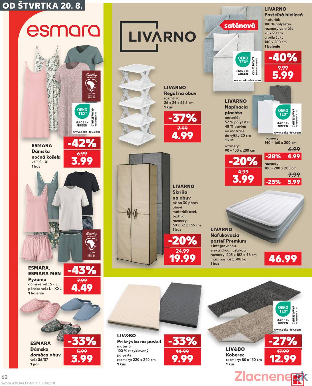 Leták Kaufland - Kaufland 20.8. - 26.8. - Kaufland Detva - strana 62 Leták Kaufland - Kaufland 20.8. - 26.8. - Kaufland Detva - strana 62