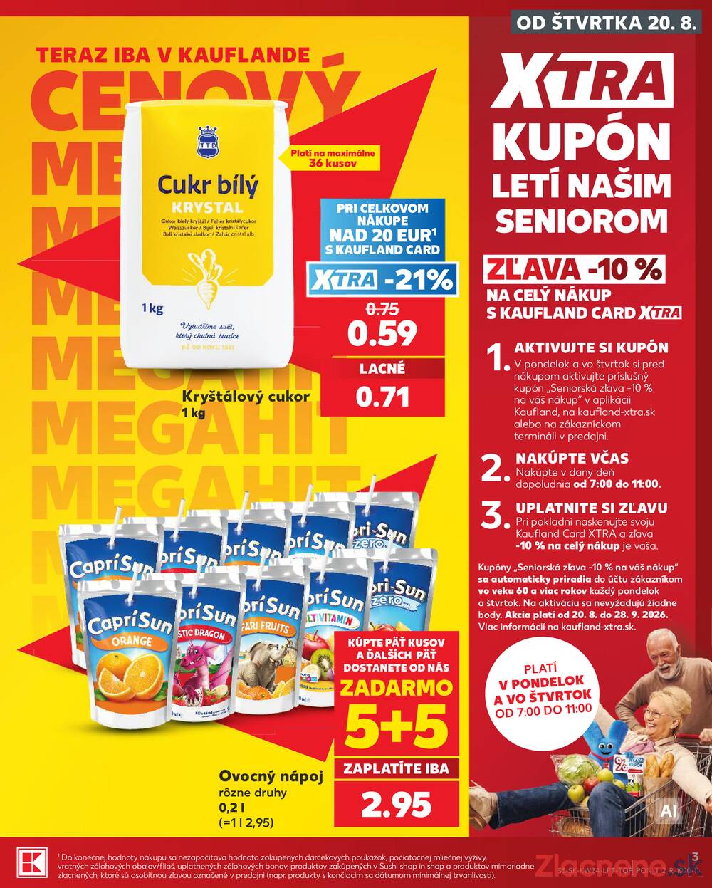 Leták Kaufland - Kaufland 20.8. - 26.8. - Kaufland Spišská Nová Ves - strana 3 Leták Kaufland - Kaufland 20.8. - 26.8. - Kaufland Spišská Nová Ves - strana 3