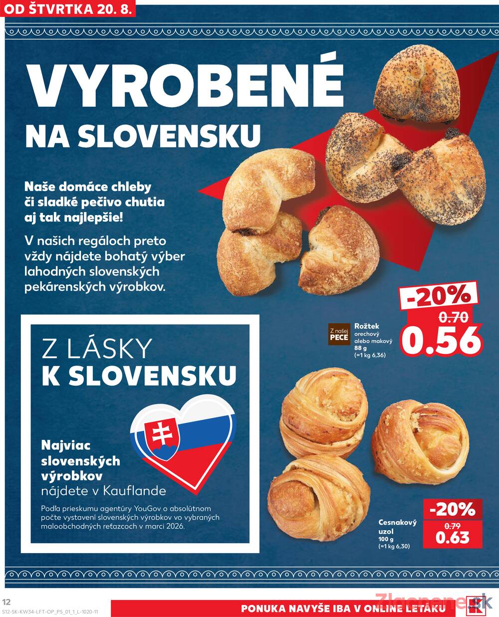 Kaufland 20.8. - 26.8. - Kaufland Bardejov