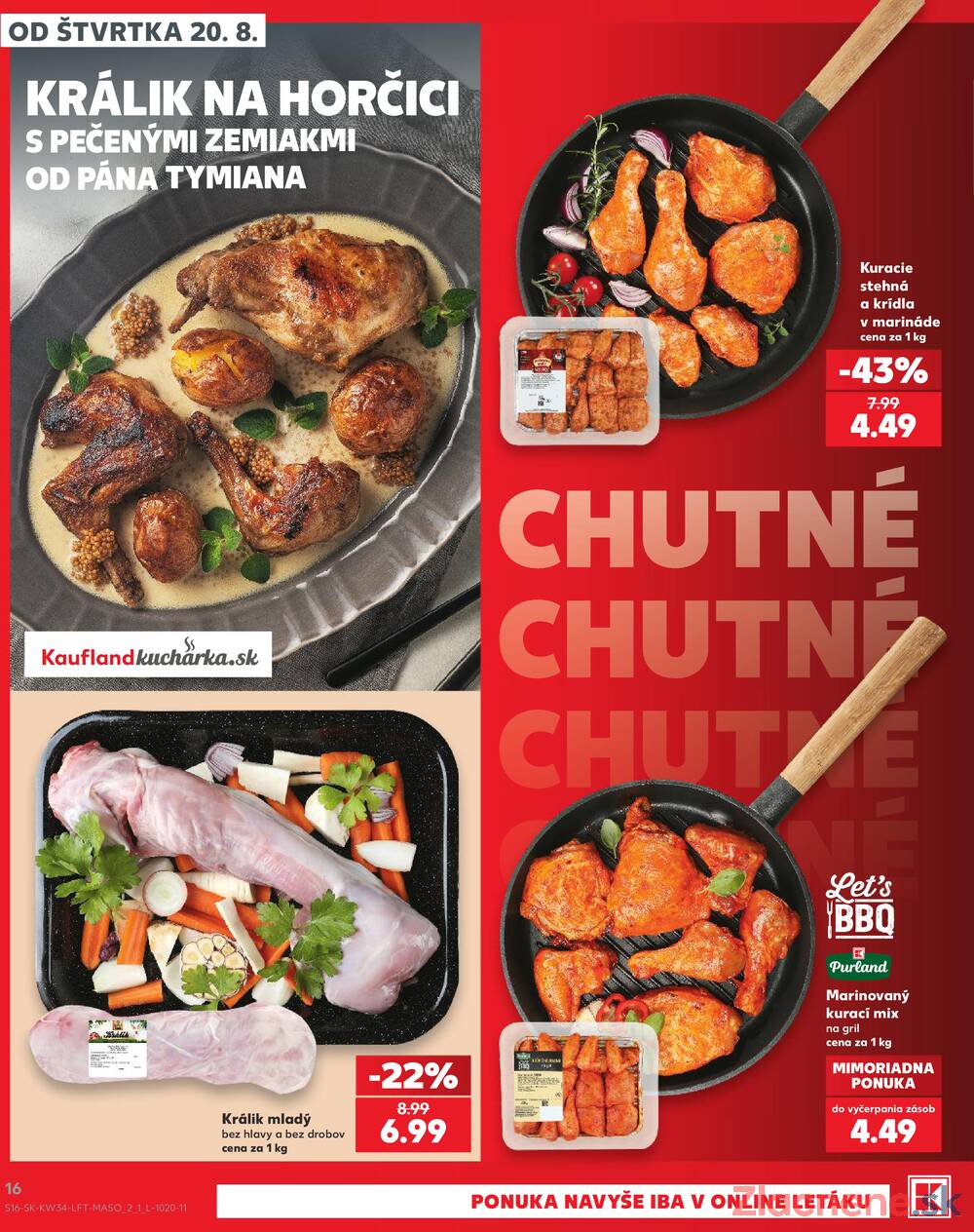 Kaufland 20.8. - 26.8. - Kaufland Púchov