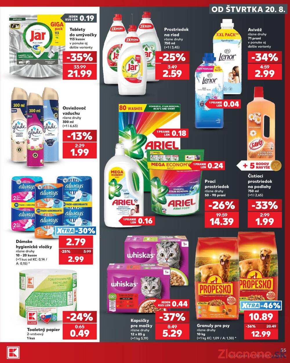 Kaufland 20.8. - 26.8. - Kaufland Kežmarok