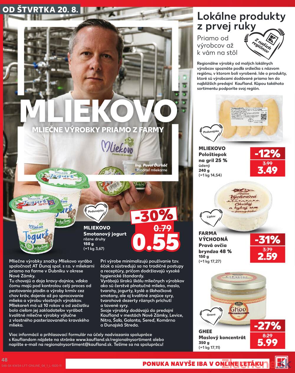 Kaufland 20.8. - 26.8. - Kaufland (A. H. Škultétyho, Veľký Krtíš)