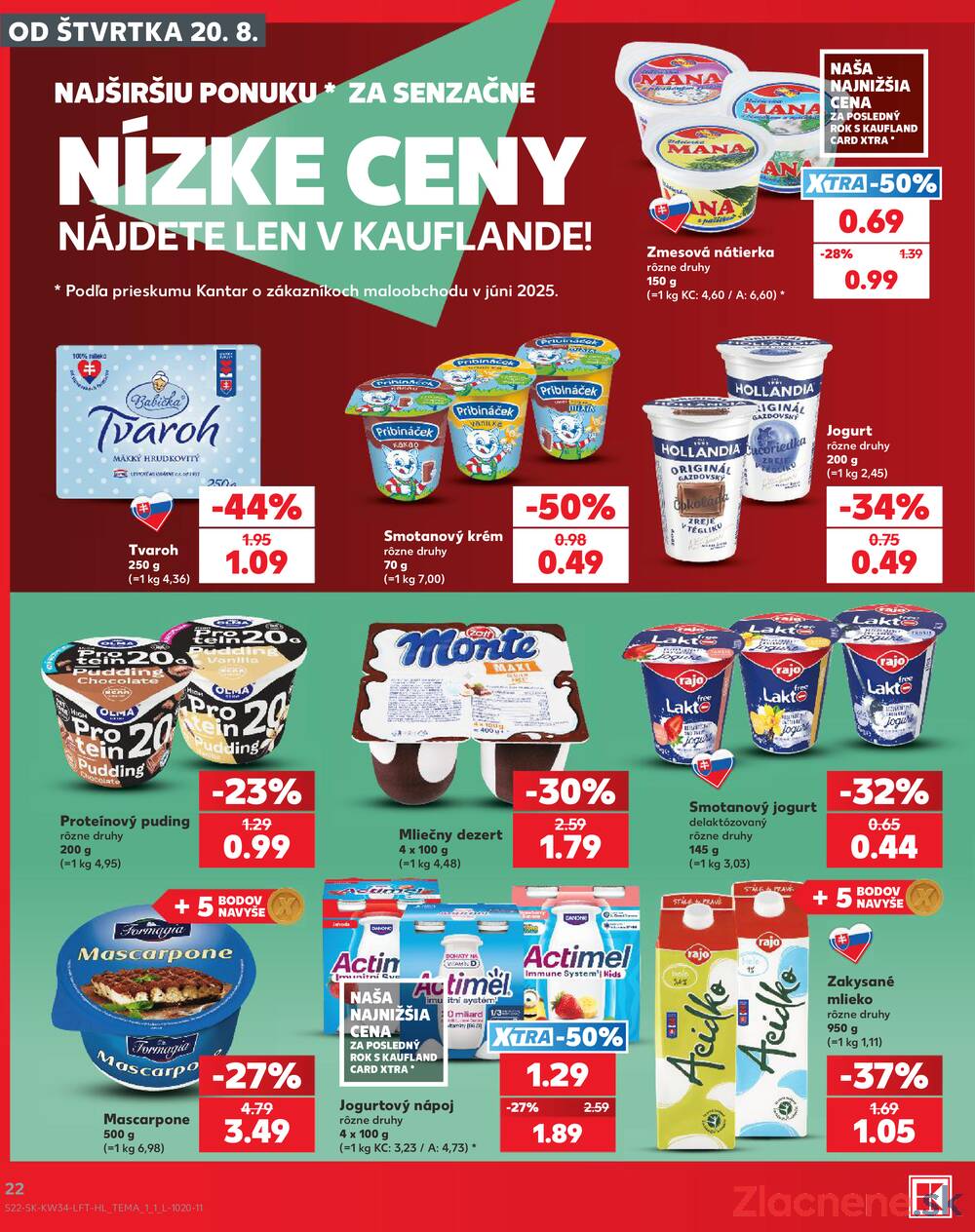 Kaufland 20.8. - 26.8. - Kaufland Svidník