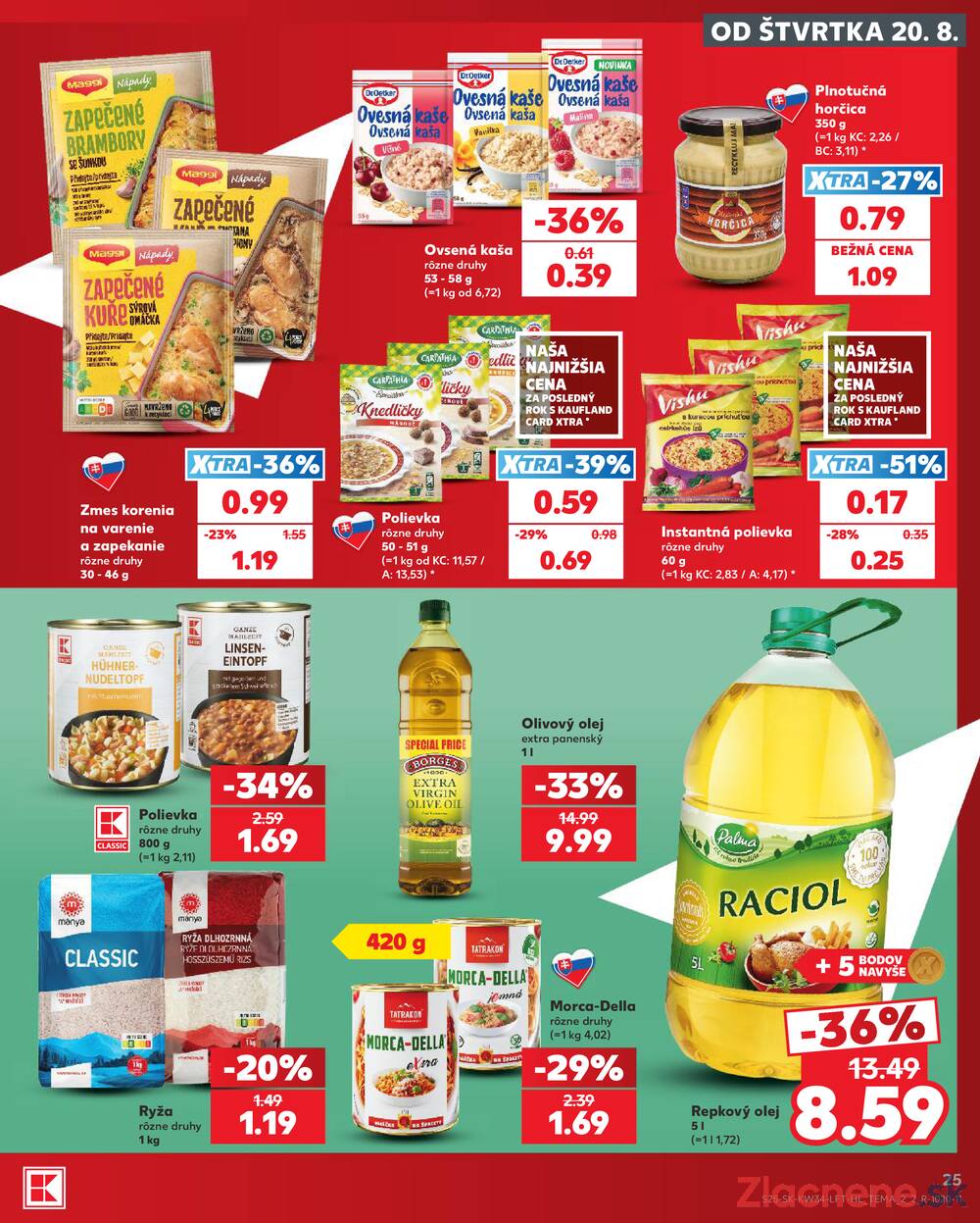 Kaufland 20.8. - 26.8. - Kaufland Svidník