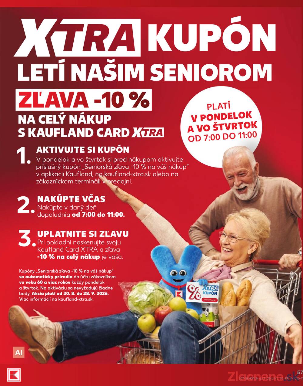 Kaufland 20.8. - 26.8. - Kaufland Handlová - Okružná ul.