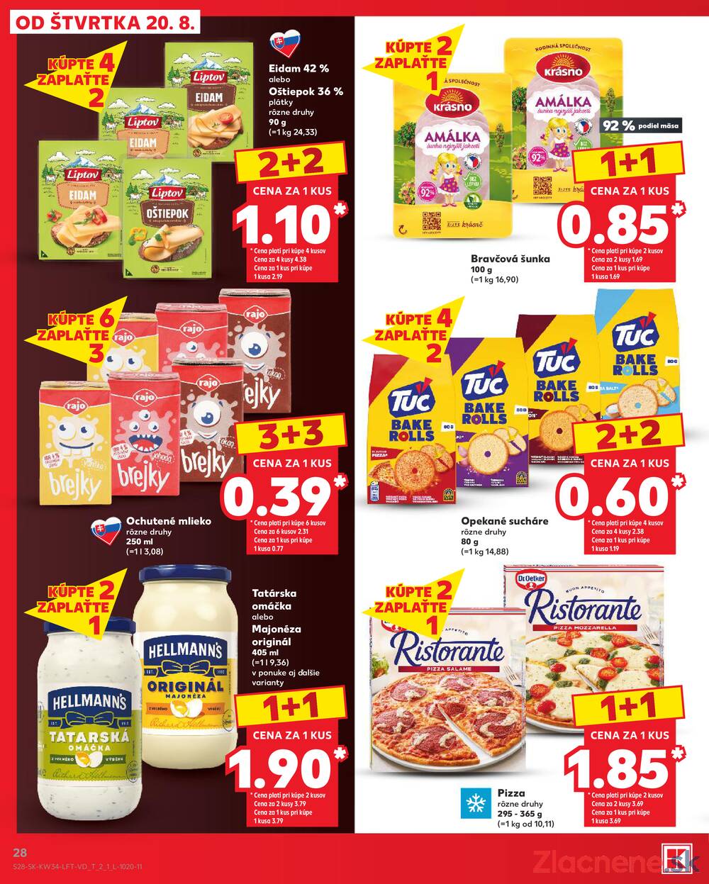 Kaufland 20.8. - 26.8. - Kaufland Veľký Meder