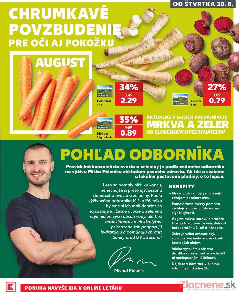 Kaufland 20.8. - 26.8. - Kaufland Sereď