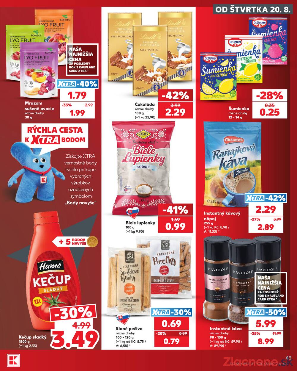 Kaufland 20.8. - 26.8. - Kaufland Sereď