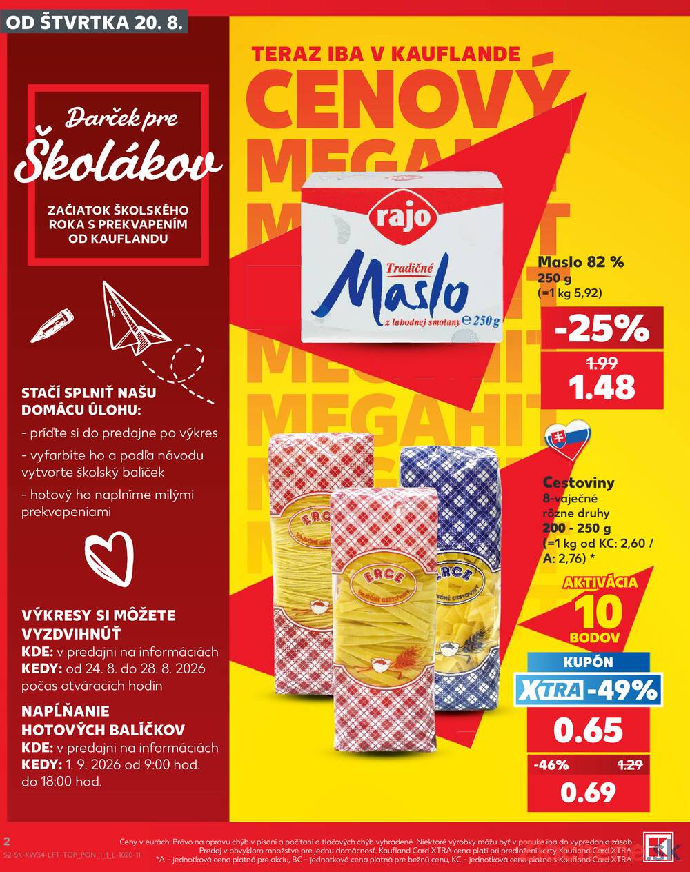 Kaufland 20.8. - 26.8. - Kaufland Bánovce nad Bebravou
