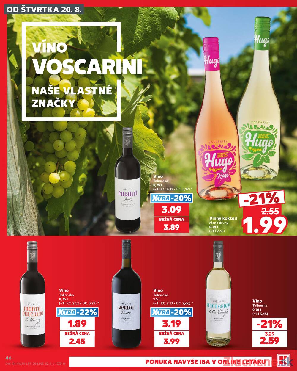 Kaufland 20.8. - 26.8. - Kaufland Liptovský Mikuláš