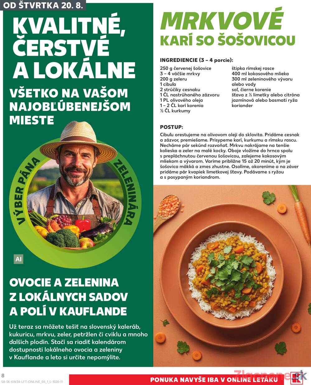 Kaufland 20.8. - 26.8. - Kaufland Ružomberok