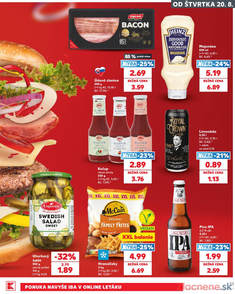 Kaufland 20.8. - 26.8. - Kaufland Ružomberok