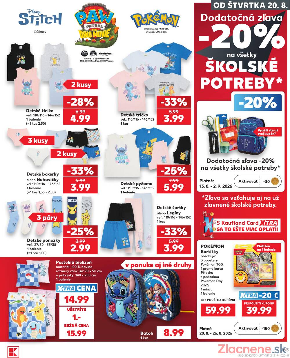 Kaufland 20.8. - 26.8. - Kaufland Ružomberok