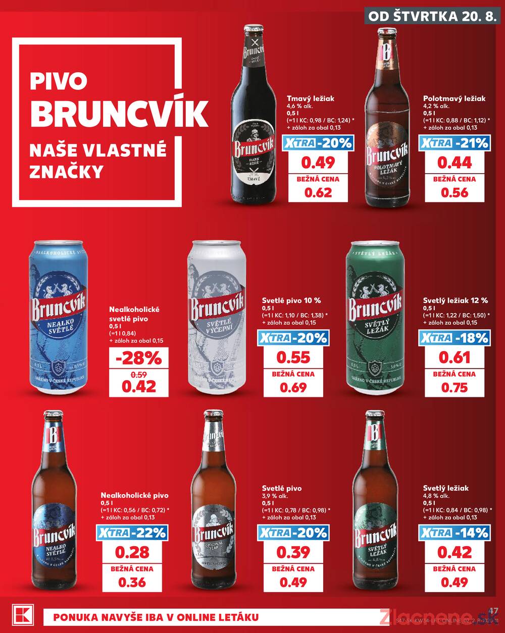 Kaufland 20.8. - 26.8. - Kaufland Žiar nad Hronom