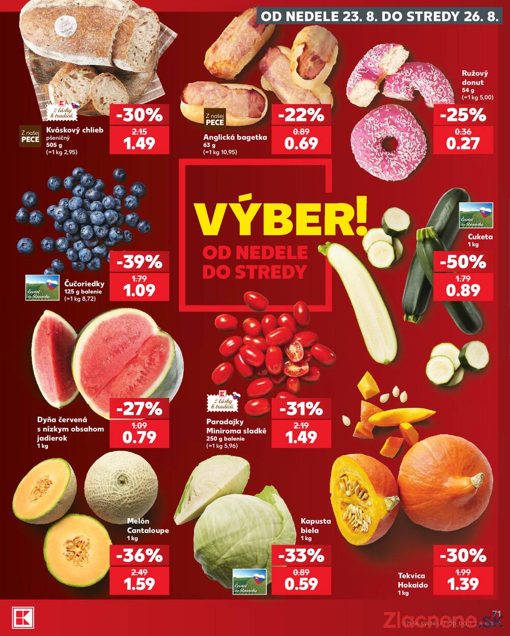 Leták Kaufland - Kaufland 20.8. - 26.8. - Kaufland Košice - Nad Jazerom - strana 71 Leták Kaufland - Kaufland 20.8. - 26.8. - Kaufland Košice - Nad Jazerom - strana 71