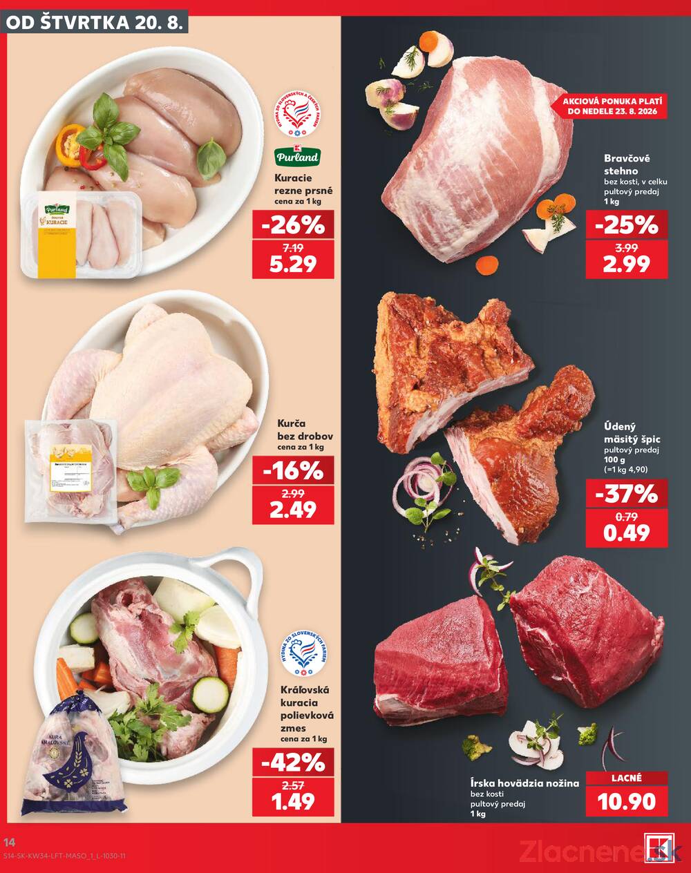 Kaufland 20.8. - 26.8. - Kaufland Trnava