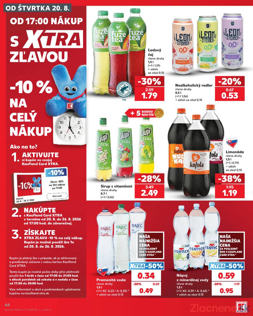 Kaufland 20.8. - 26.8. - Kaufland Žilina