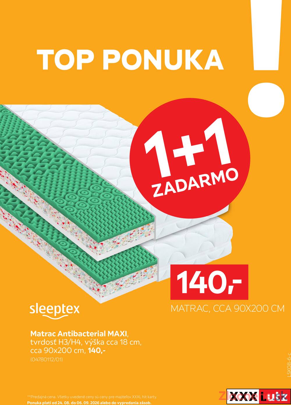 Leták XXXLutz - XXXLutz Top ponuka III. do 6.9. - strana 1 Leták XXXLutz - XXXLutz Top ponuka III. do 6.9. - strana 1
