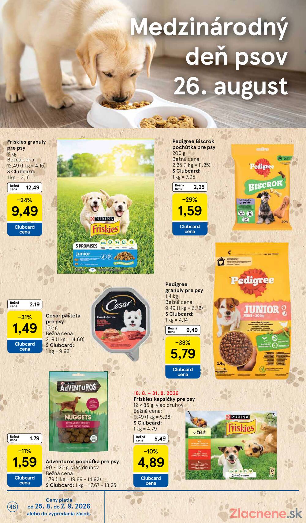 Tesco hypermarkety 26.8. - 1.9.