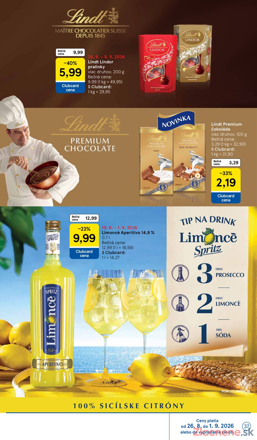 Leták Tesco - Tesco supermarkety od 26.8. do 1.9.2026 - strana 37 Leták Tesco - Tesco supermarkety od 26.8. do 1.9.2026 - strana 37