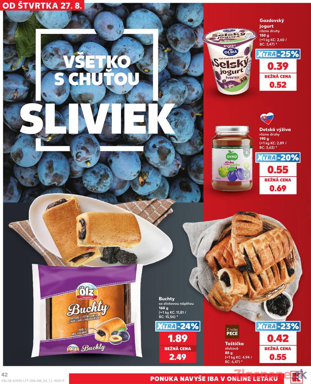 Kaufland 27.8. - 2.9. - Kaufland Detva