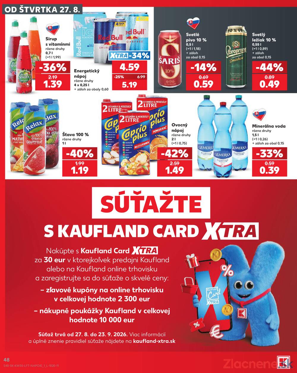 Kaufland 27.8. - 2.9. - Kaufland Veľký Meder