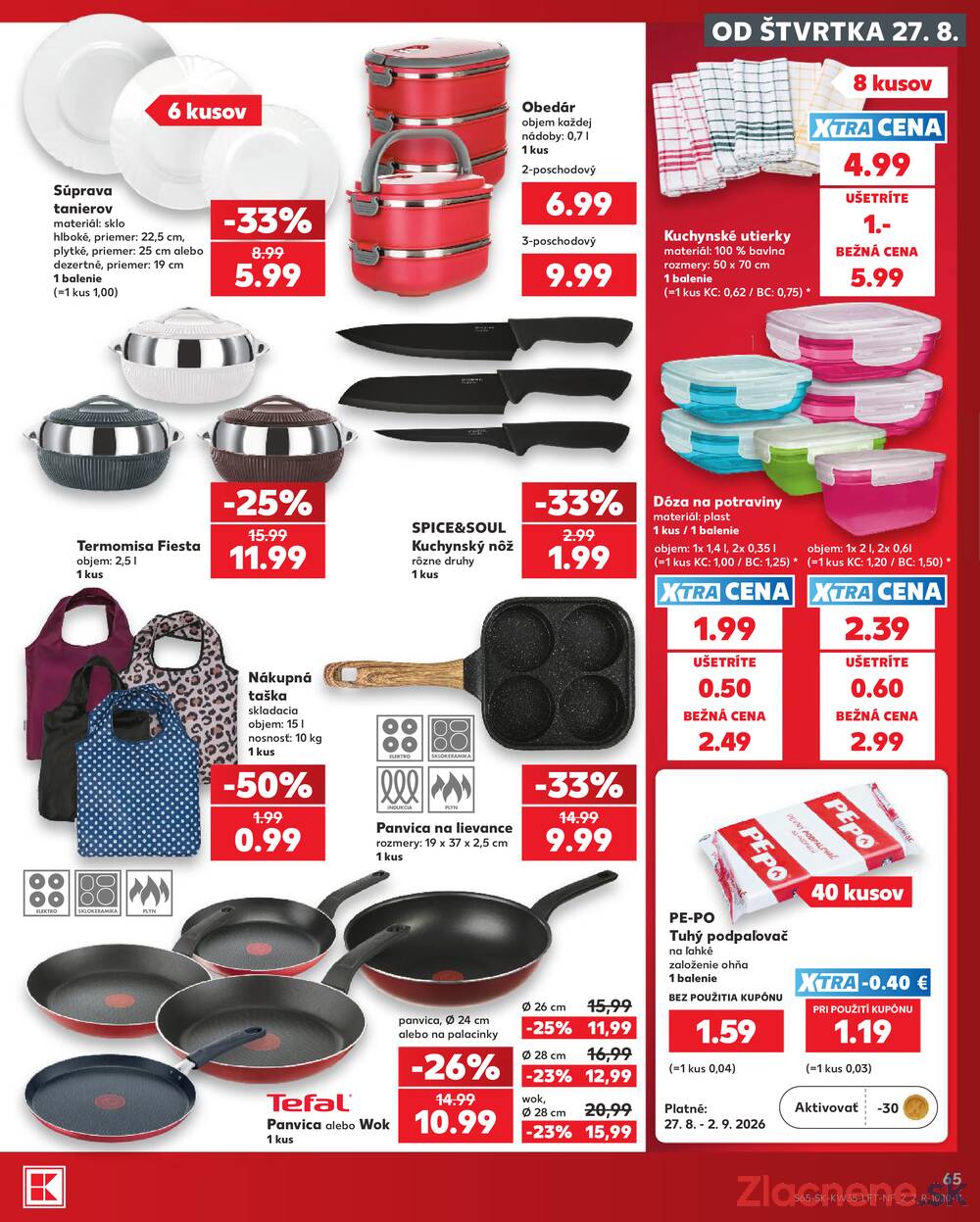 Kaufland 27.8. - 2.9. - Kaufland Veľký Meder