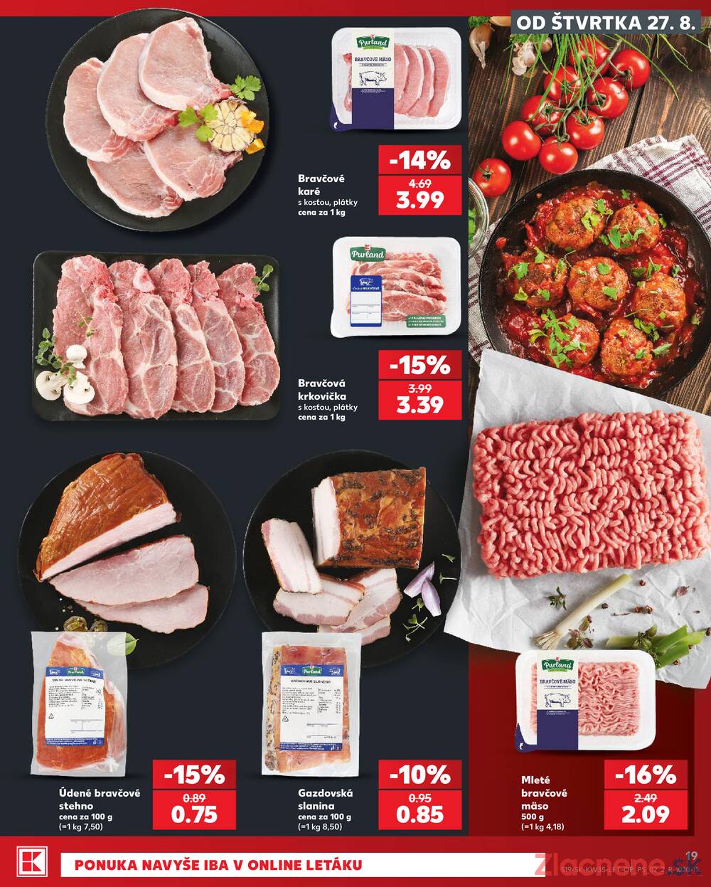 Kaufland 27.8. - 2.9. - Kaufland Piešťany