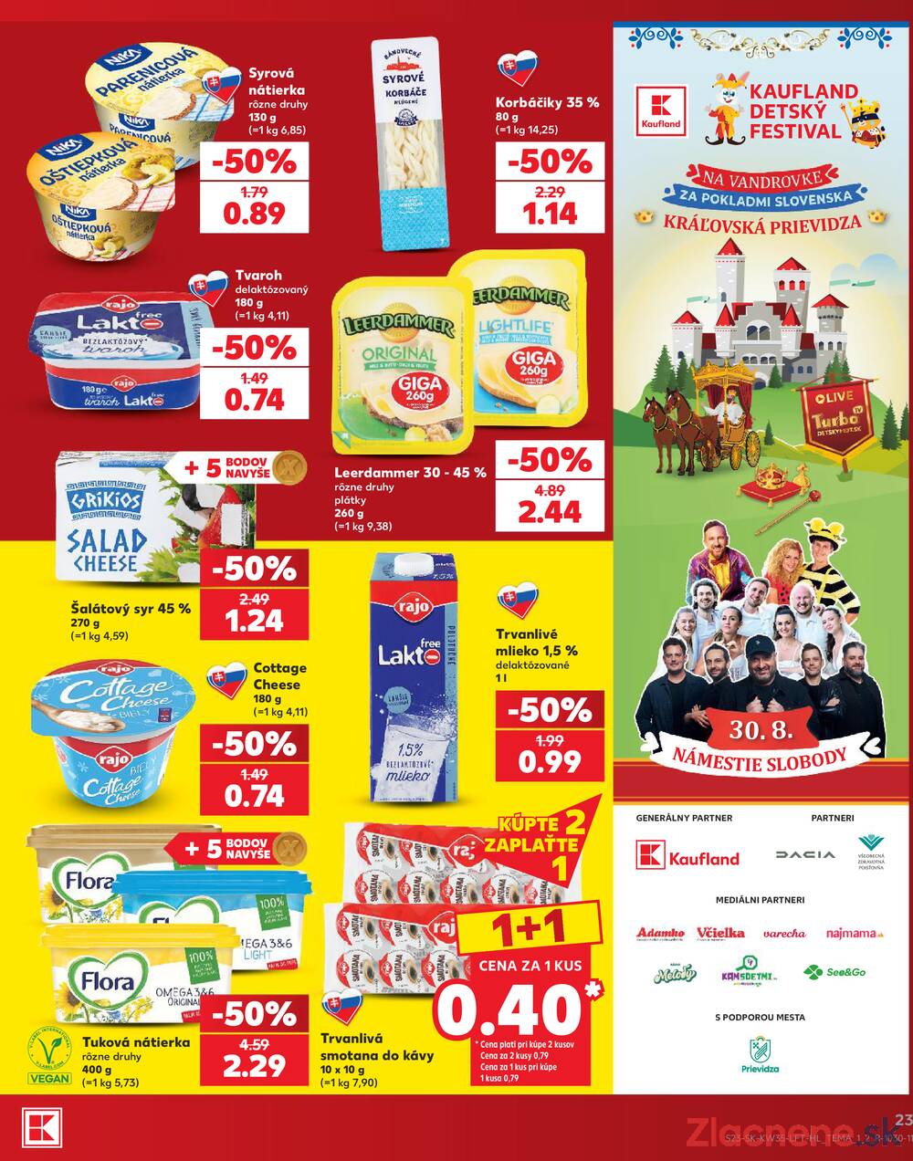 Kaufland 27.8. - 2.9. - Kaufland Piešťany