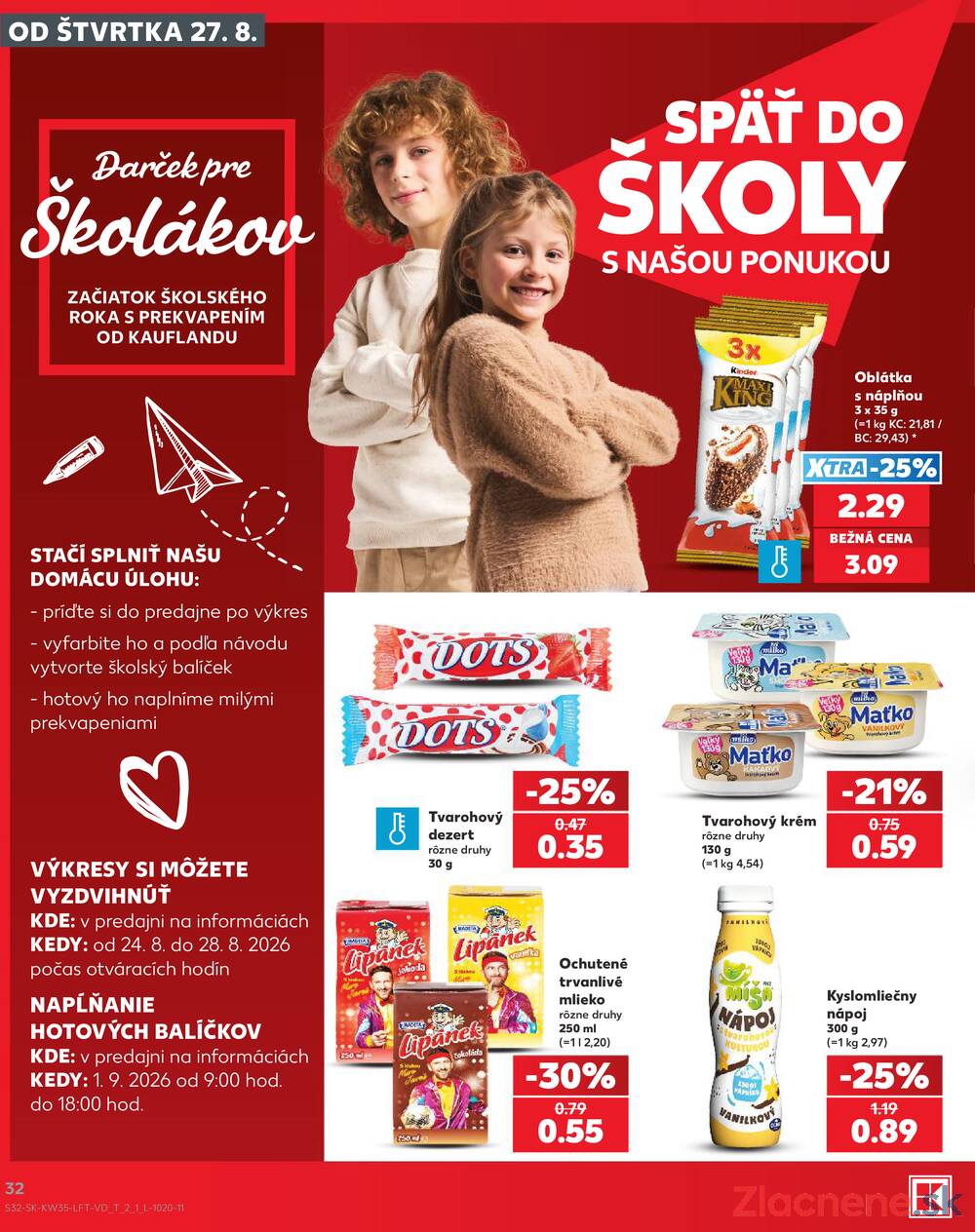 Kaufland 27.8. - 2.9. - Kaufland Piešťany