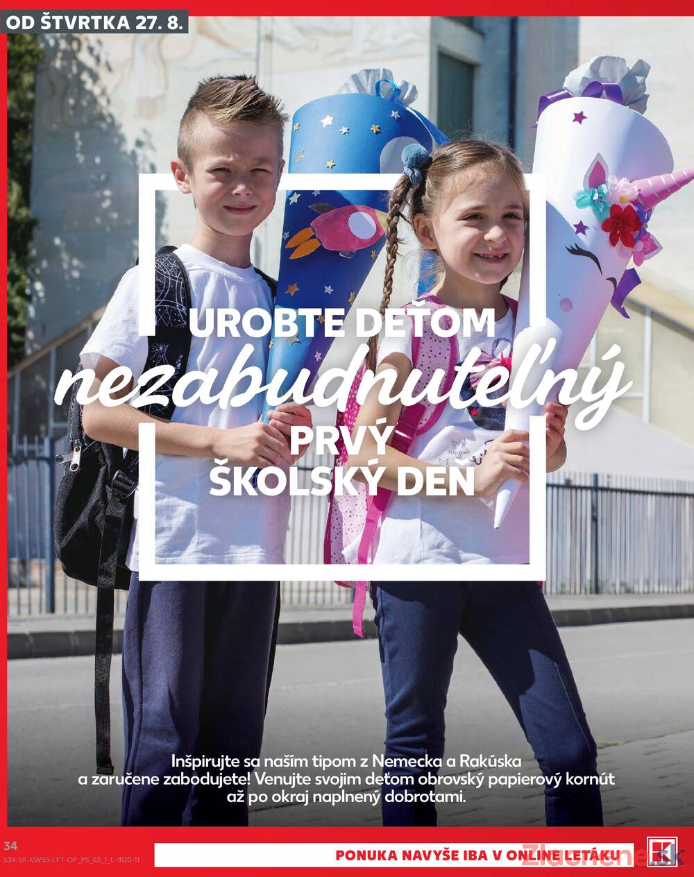 Kaufland 27.8. - 2.9. - Kaufland Piešťany