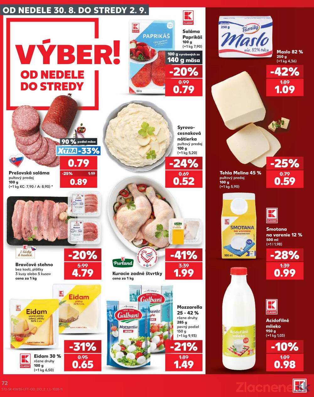 Kaufland 27.8. - 2.9. - Kaufland Piešťany