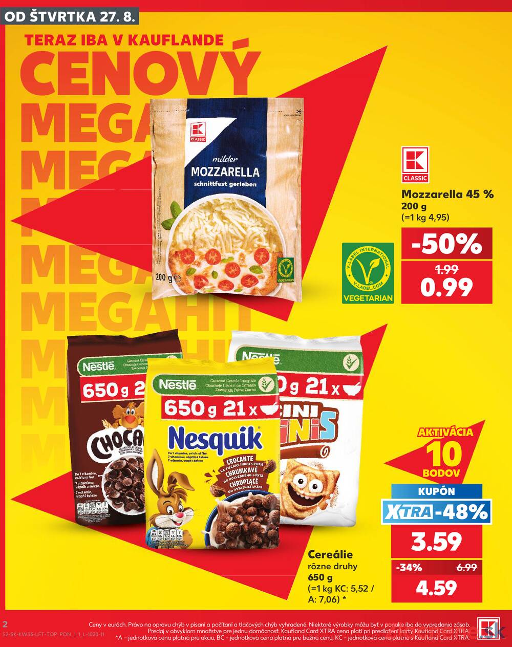 Leták Kaufland - Kaufland 27.8. - 2.9. - Kaufland Sereď - strana 2 Leták Kaufland - Kaufland 27.8. - 2.9. - Kaufland Sereď - strana 2