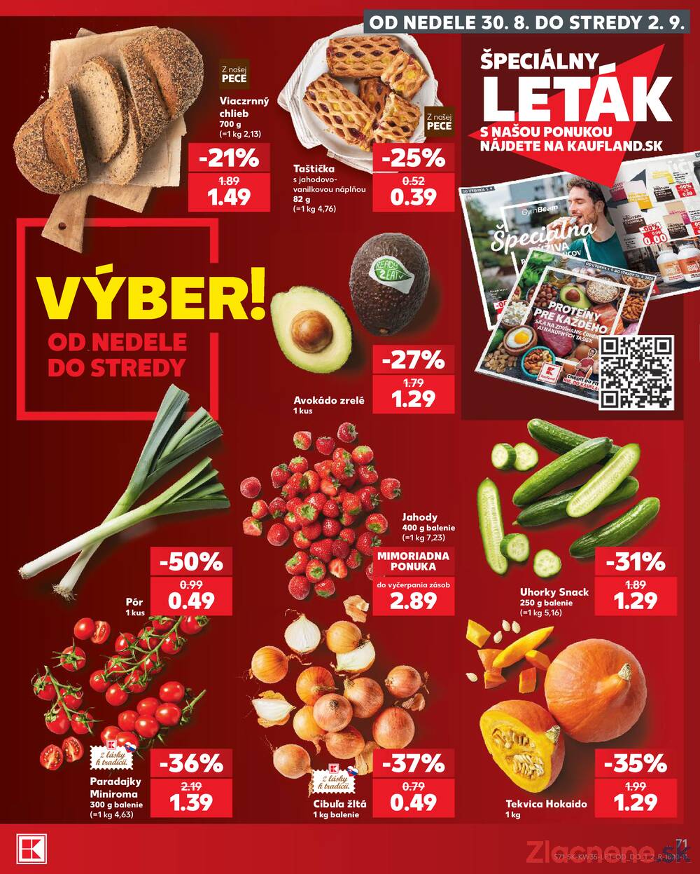 Kaufland 27.8. - 2.9. - Kaufland Bánovce nad Bebravou