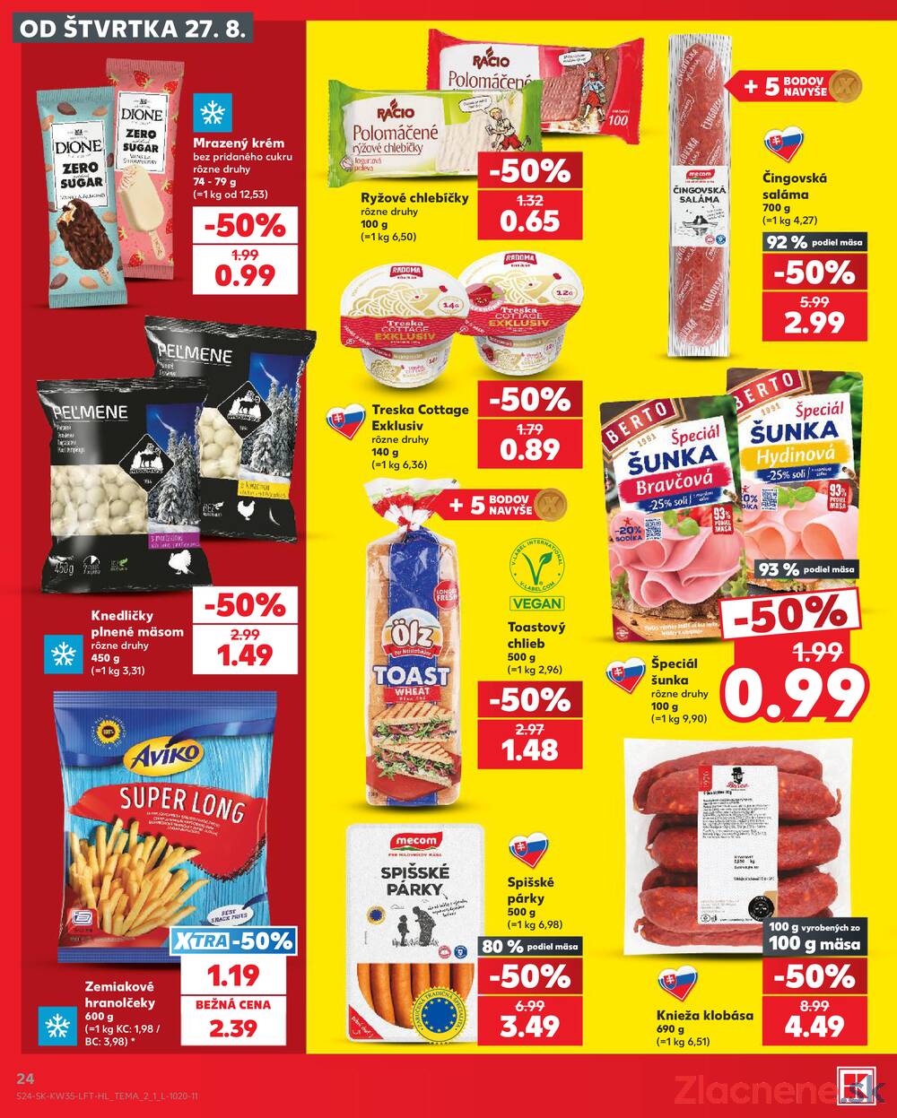 Kaufland 27.8. - 2.9. - Kaufland Bratislava - Petržalka